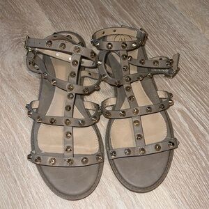 Tan sandals